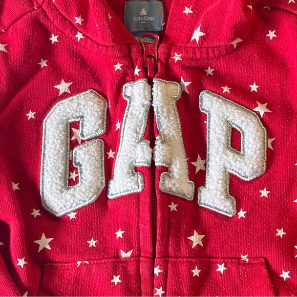 GAP Kids Red Star Hoodie - Picture 3 of 5